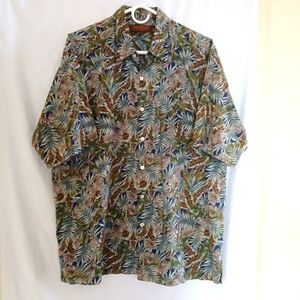 COPY - Tori Richard Floral Pattern Hawaiian Tropical Shirt Made in USA